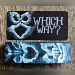 ZOX "WHICH WAY" #1574 Jim Henson THE LABYRINTH New Medium collectible wristband